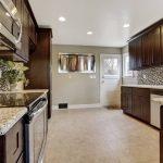 dark kitchen cabinets