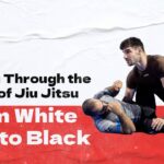 Two Players are playing Jiu Jitsu