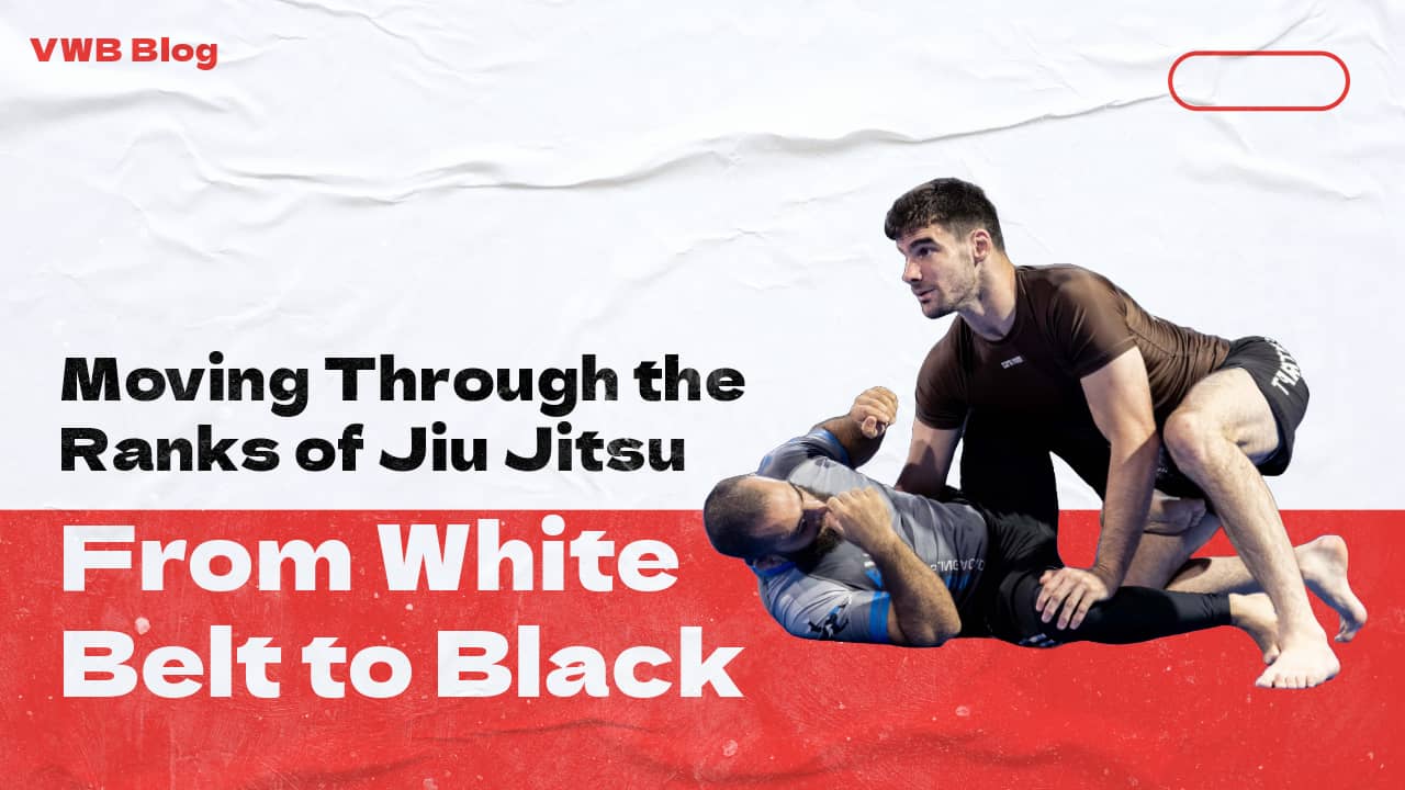 Two Players are playing Jiu Jitsu