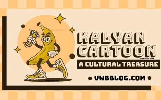Banana cartoon and the text Kalyan Cartoon