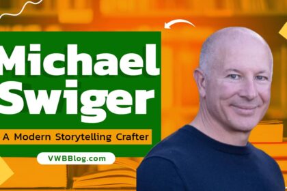 Image of michael swiger with text