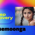 Teasemoonga Text with a girl image