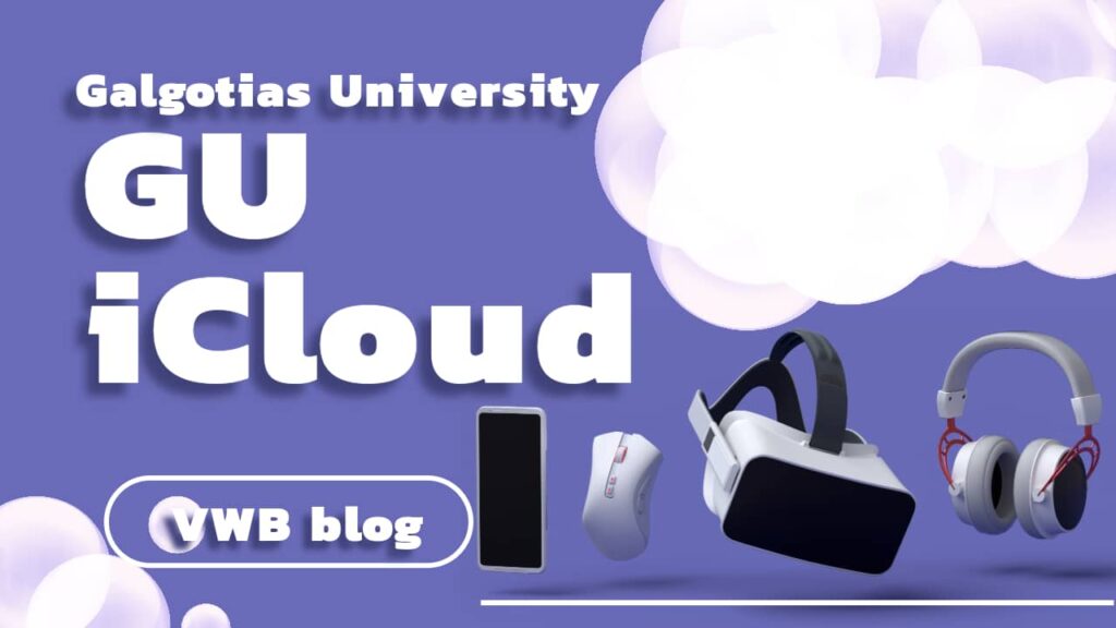 Galgotias University's GU iCloud